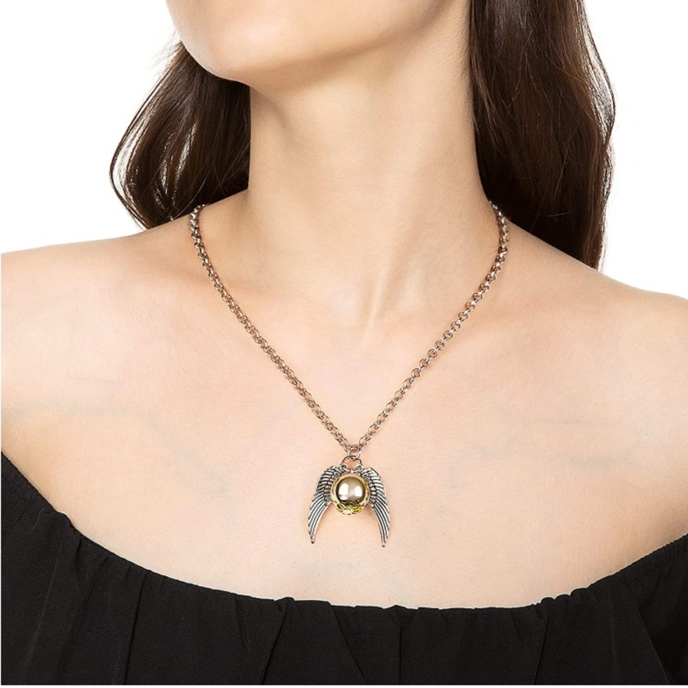 Gold Plated Harry Potter Style Wizard Themed Necklace